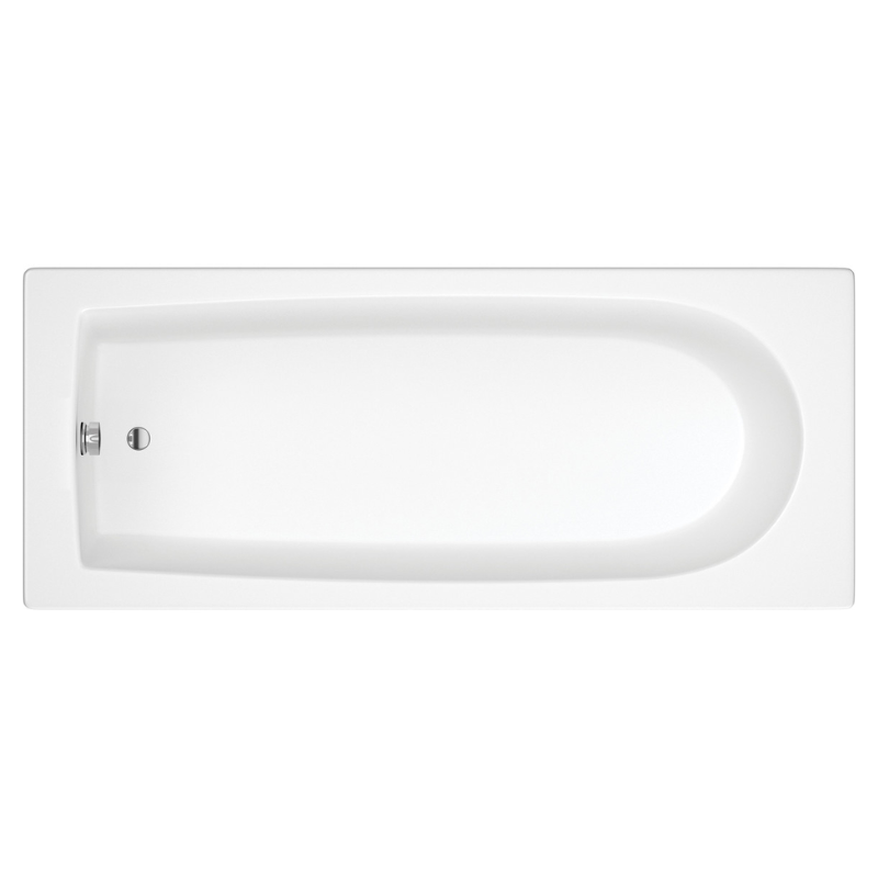 Opulent Sinatra Round Single End Supercast 1700x750x550mm Bath with Legs (OBC105638)