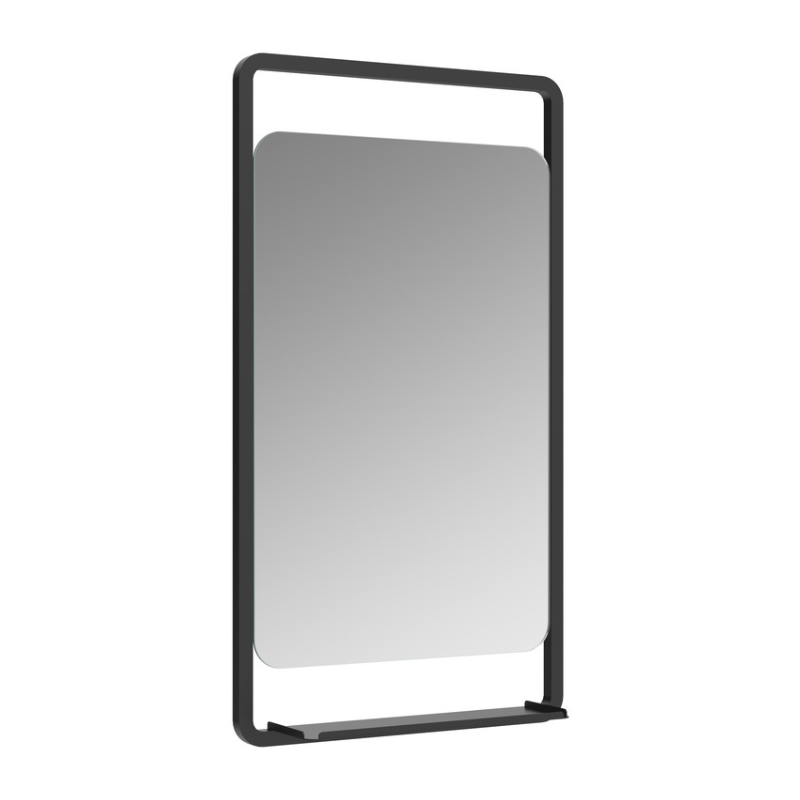 Opulent Sparrow 500mm Rectangle Mirror w/Shelf (OBC106275)