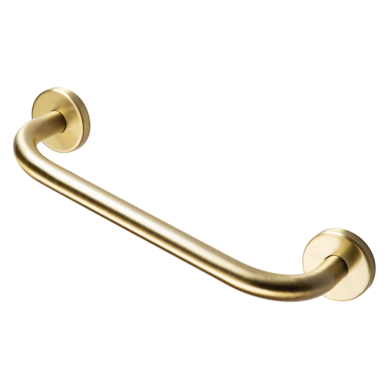 Opulent Straight 35cm Grab Rail - Brushed Brass (OBC105494)
