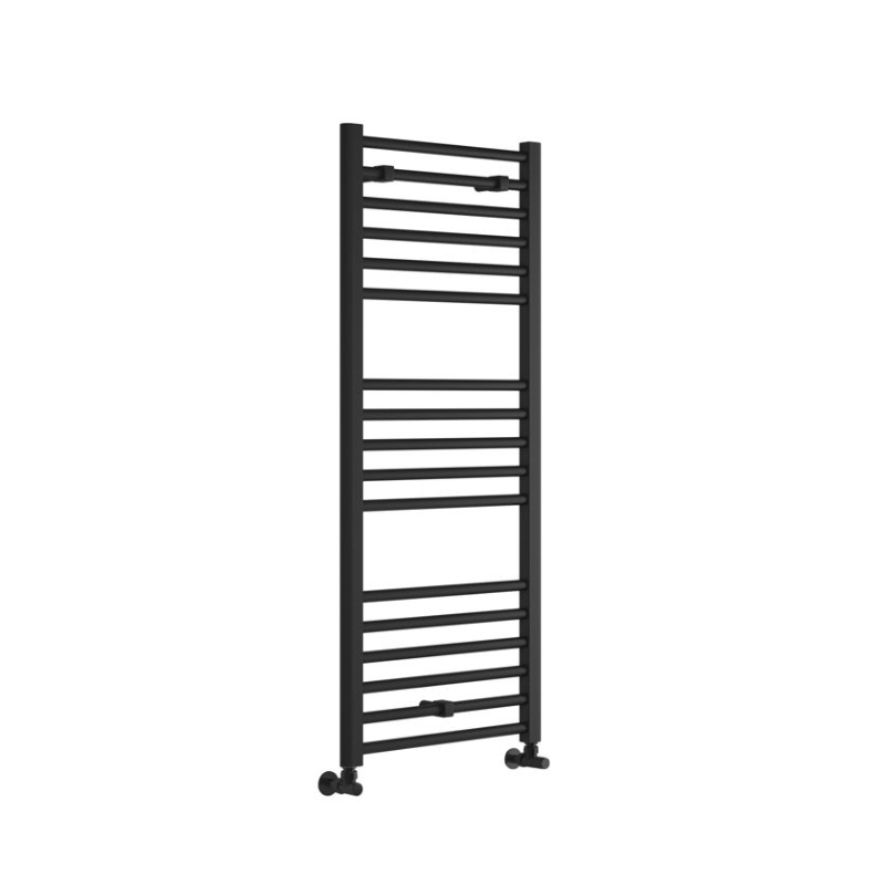 Opulent Sunne Straight Ladder Towel Rail - 500x1200x30mm - Anthracite (OBC102968)