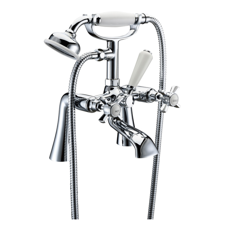 Opulent Sutherland Bath Shower Mixer - Chrome (OBC105732)