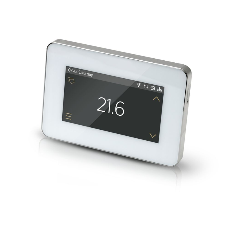 Opulent Touchscreen Thermostat - Arctic White (OBC108847)