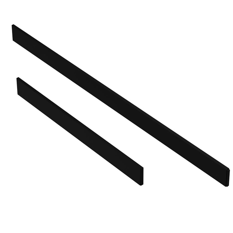 Opulent Tray Riser Set for 40mm Low Profile Offset and Quadrant - 800-900mm - Matt Black (OBC111439)