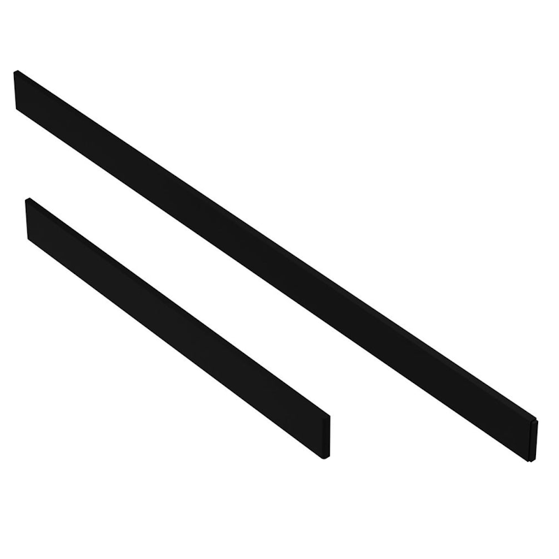 Opulent Tray Riser Set for 40mm Low Profile Rectangular - 1000-1200mm - Matt Black (OBC111440)