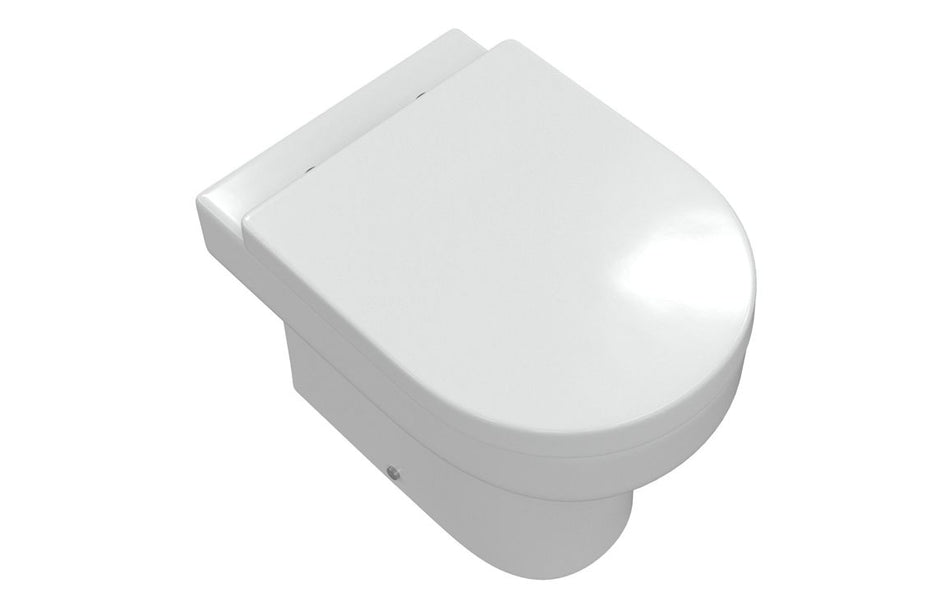 Opulent Victoria Rimless Back To Wall WC & Soft Close Seat (OBC117073)