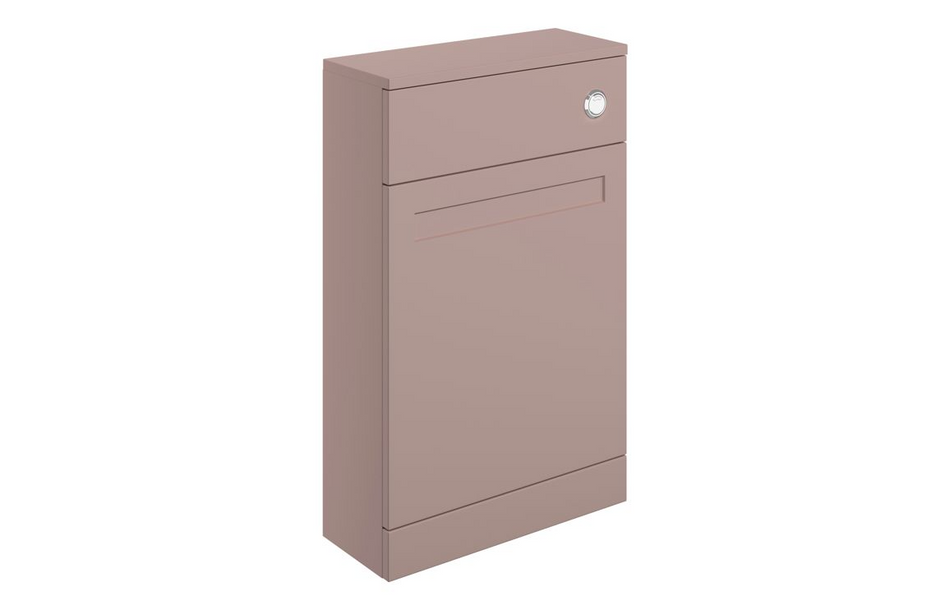 Opulent Warwick 500mm Floor Standing WC Unit - Matt Peony (OBC108522)