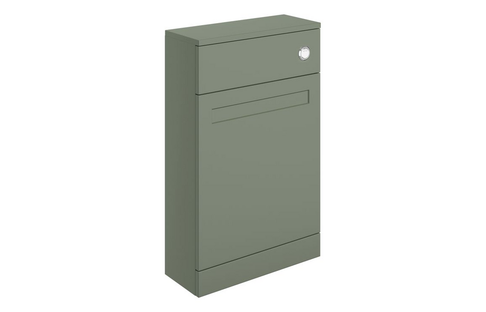 Opulent Warwick 500mm Floor Standing WC Unit - Matt Reed Green (OBC108524)