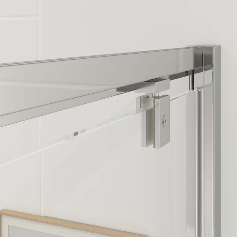 Opulent Washington 760mm Pivot Door - Chrome (OBC101446)
