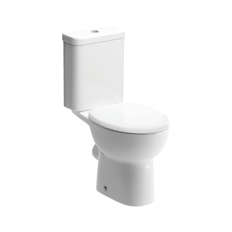 Opulent Wembley Close Coupled Open Back WC and Soft Close Seat (OBC1930)