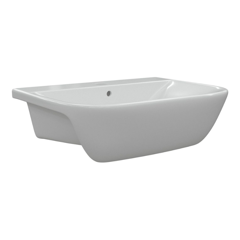 Opulent Wren 520x400mm One Tap Hole Semi Recessed Basin (OBC1778)