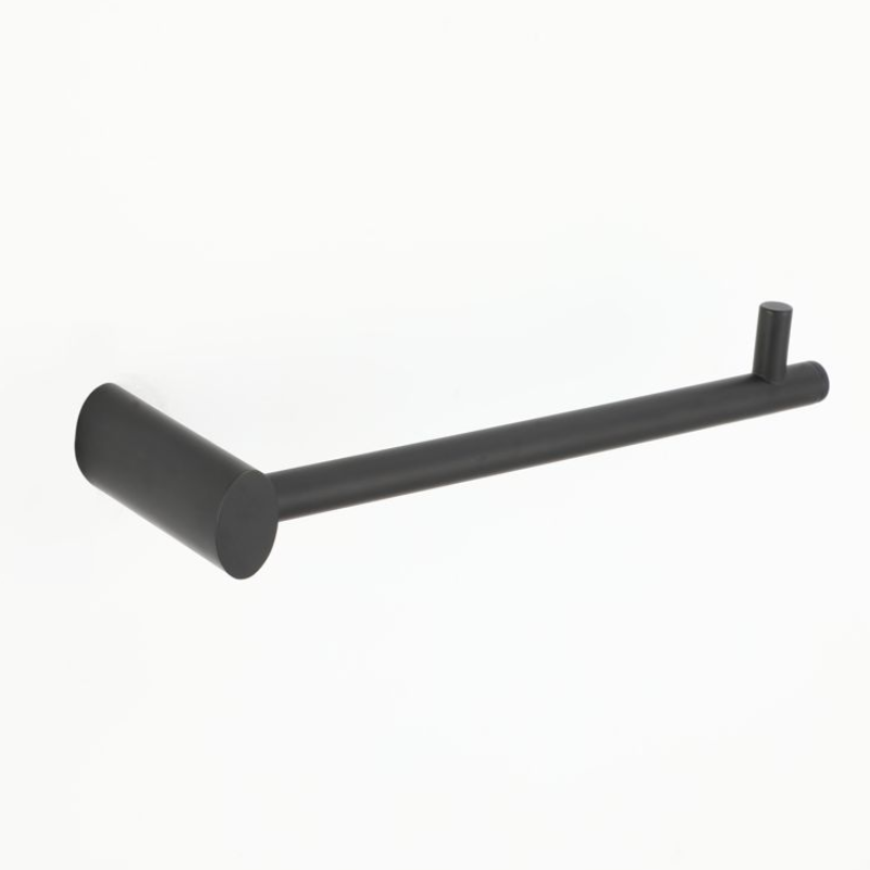 Opulent Zara Toilet Roll Holder - Black (OBC116315)